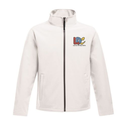 LDC Regatta Professional Ablaze Printable Softshell White/Light Steel